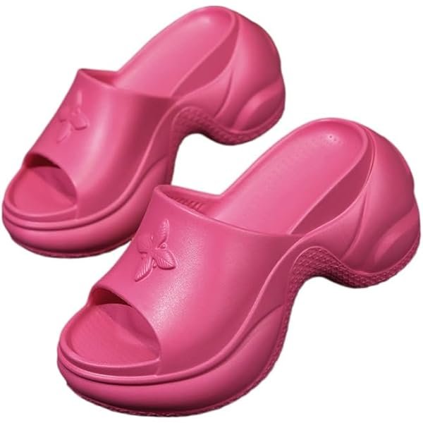 Women's Thick-soled Slippers, Eva Material Open-toe Sandals, Home and Outdoor Beach
