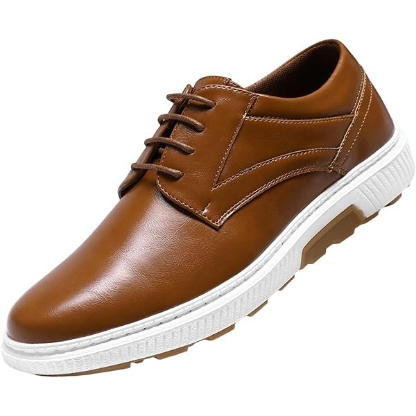 Mens Dress Shoes Business Casual Shoes Comfortable Oxford Shoe for Office Walking Daily
